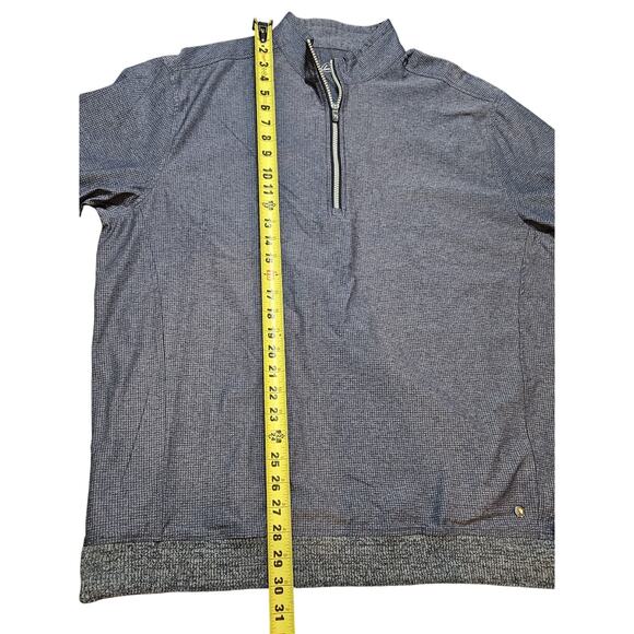 Arnold Palmer Golf Pullover XXL Blue 1/4 Zip Jacket Windbreak - Picture 10 of 10